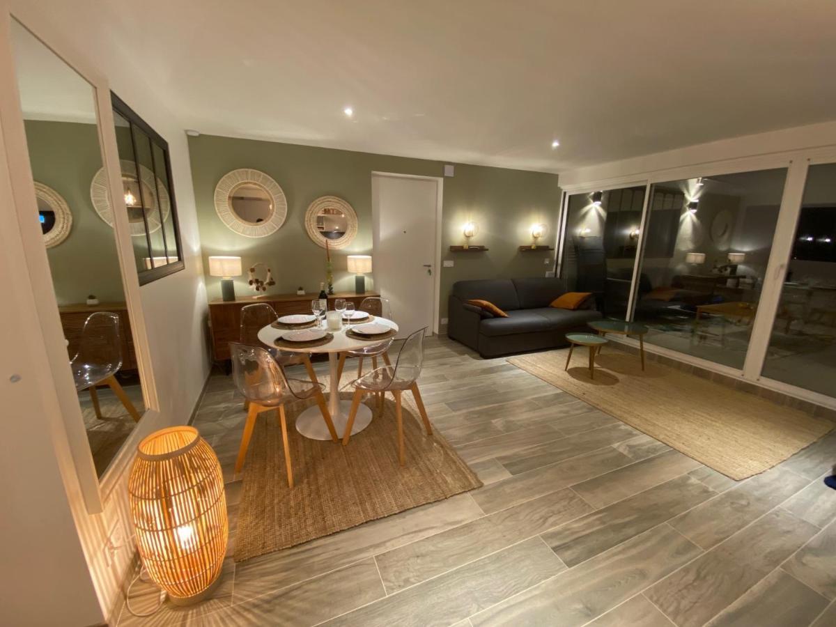 Superbe T2 44M2 - Grande Terrasse Vue Mer Panoramique Exceptionnelle Piscine - Parking Bandol Zewnętrze zdjęcie